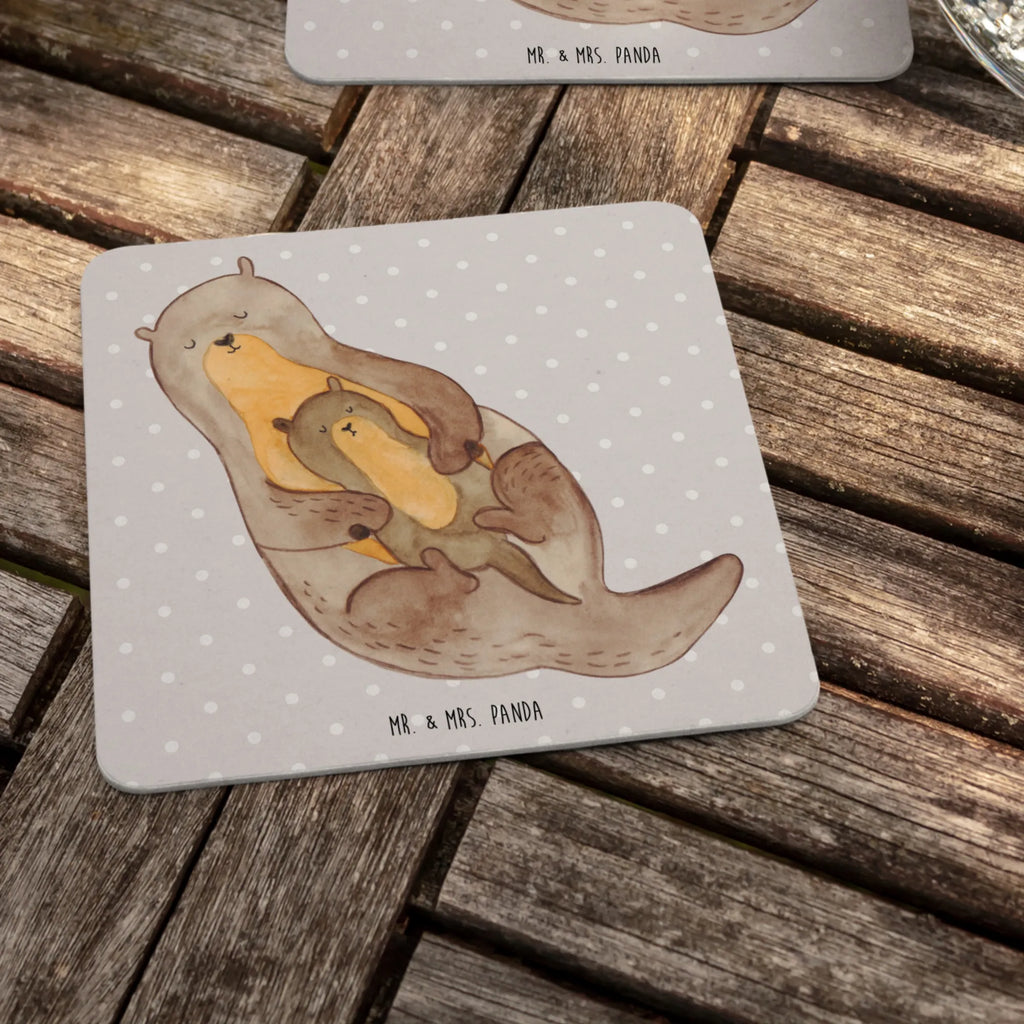 Bierdeckel Otter Kind Gastgeschenk Hochzeit, Bierdeckel, Tischdeko, Otter, Fischotter, Seeotter, Otter Seeotter See Otter