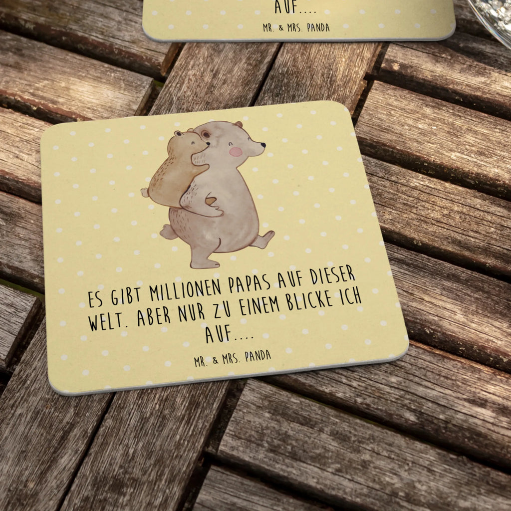 Bierdeckel Papa Bär Gastgeschenk Hochzeit, Tischdeko, Bierdeckel, Familie, Vatertag, Muttertag, Bruder, Schwester, Mama, Papa, Oma, Opa, Vati, Onkel, Geburtstag, Papi, Geschenk, Vater