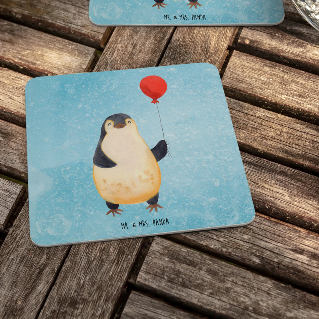 Bierdeckel Pinguin Luftballon Gastgeschenk Hochzeit, Bierdeckel, Tischdeko, Pinguin, neues Leben, Luftballon, Pinguine, Geschenk Freundin, Neustart, Geschenkidee, Tagträume, Glück, beste Freundin, Motivation, Lebenslust, Liebe