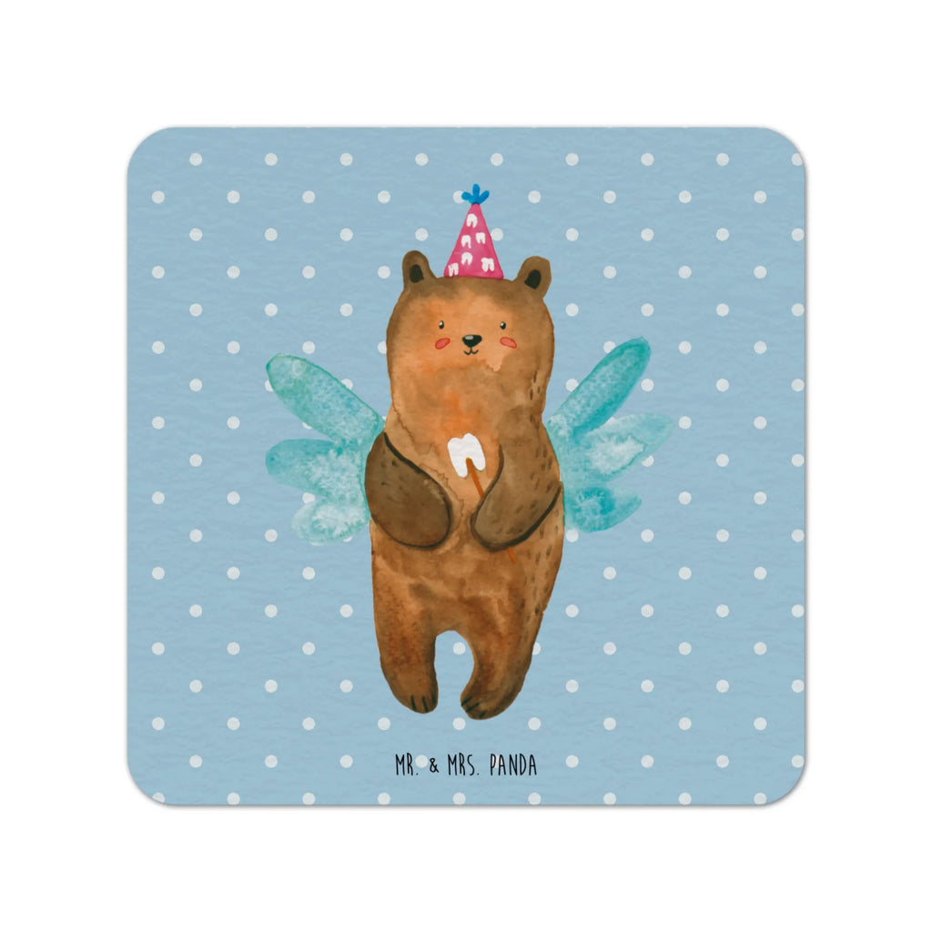 Bierdeckel Bär Zahnfee Bierdeckel, Gastgeschenk Hochzeit, Tischdeko, Bär, Teddy, Teddybär, Fee, Zahnfee, Milchzahn, Erster Zahn