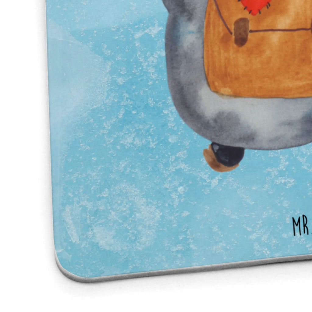 Coaster Penguin & Mouse Hiker Tischdeko, Bierdeckel, Gastgeschenk Hochzeit, Pinguin, Wanderlust, Abenteurer, Abenteuer, Ausflug, wandern, Pinguine, Roadtrip