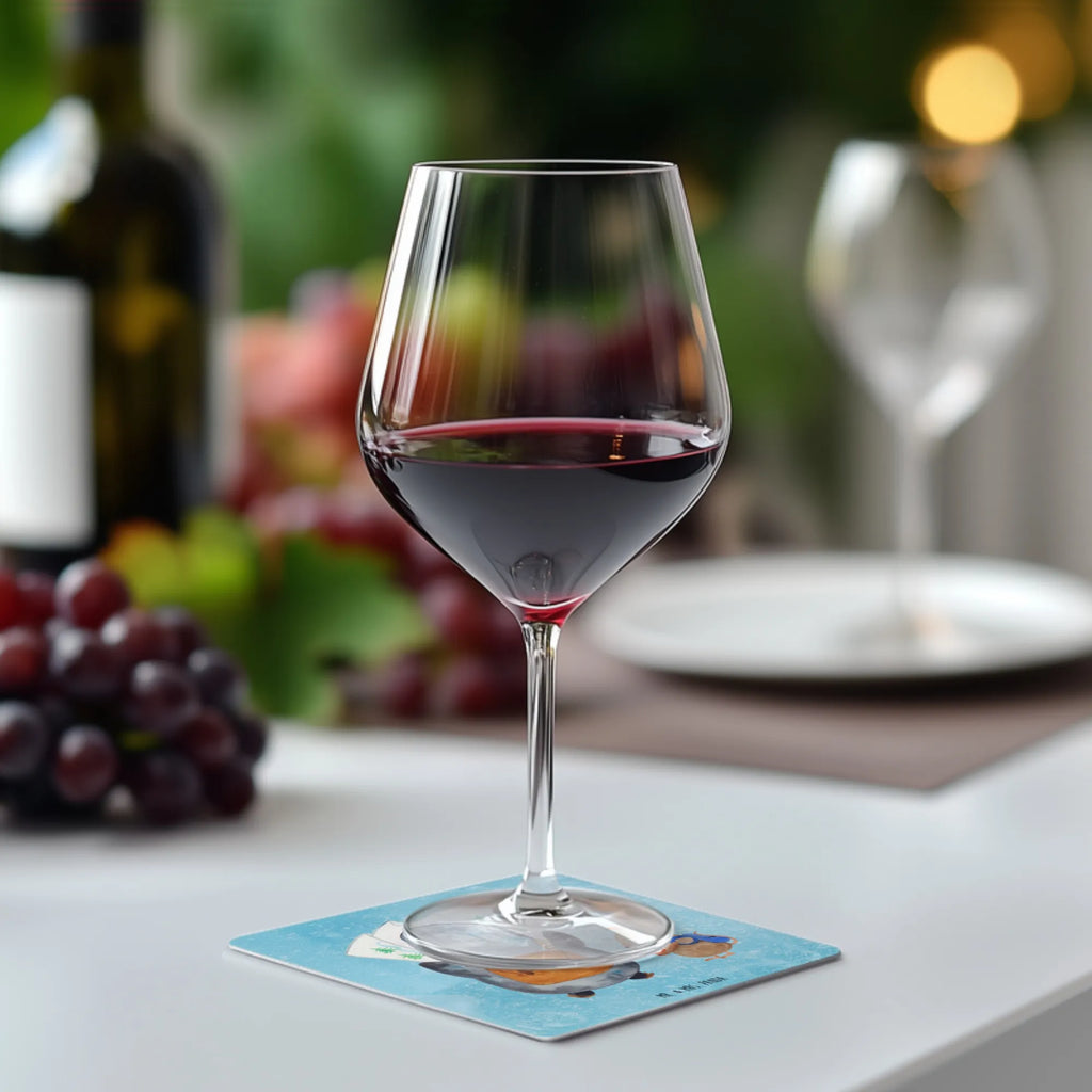 Coaster Penguin & Mouse Hiker Tischdeko, Bierdeckel, Gastgeschenk Hochzeit, Pinguin, Wanderlust, Abenteurer, Abenteuer, Ausflug, wandern, Pinguine, Roadtrip