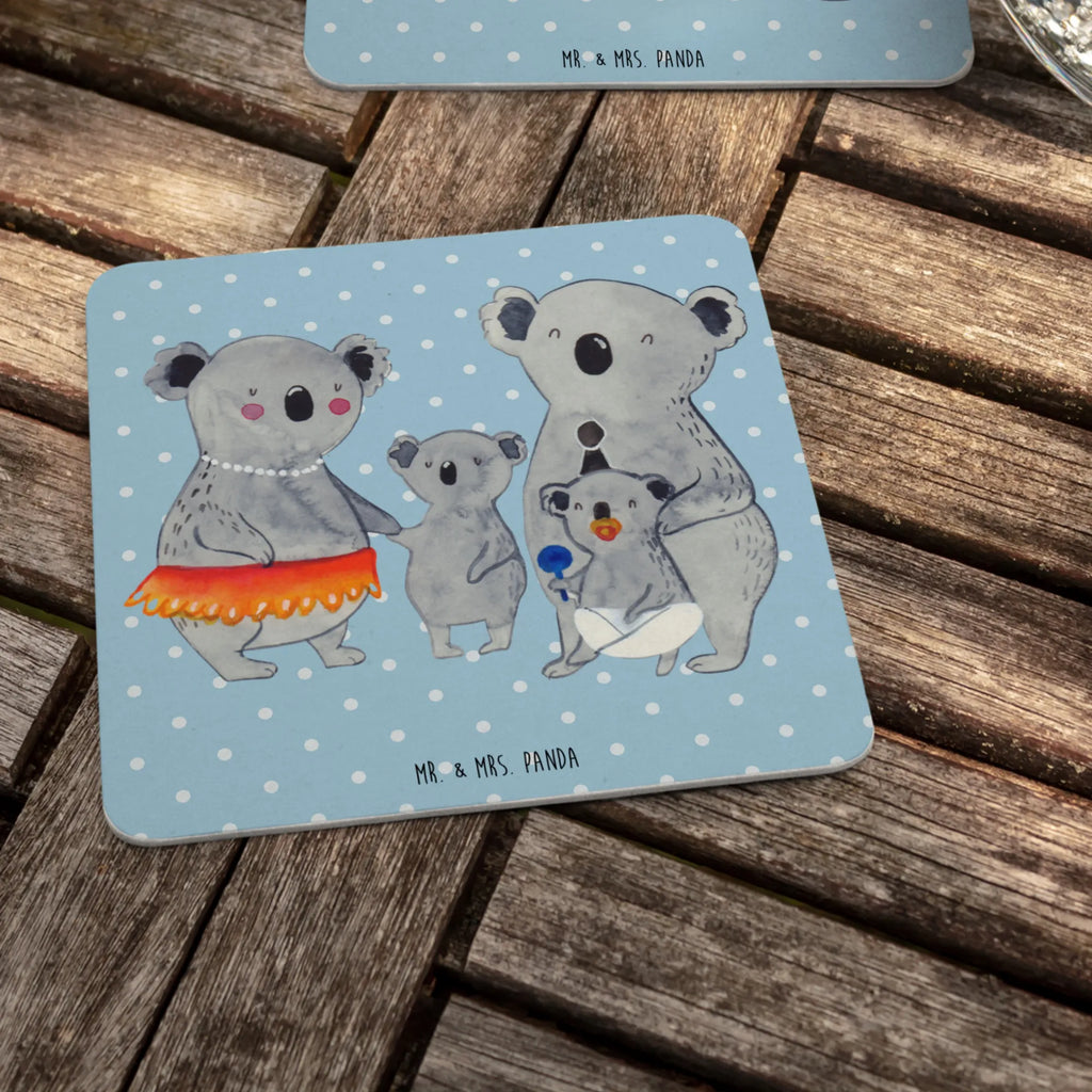 Bierdeckel Koala Familie Tischdeko, Gastgeschenk Hochzeit, Bierdeckel, Familie, Vatertag, Muttertag, Bruder, Schwester, Mama, Papa, Oma, Opa, Koala, Familienleben, Family, Geschwister, Kinder, Koalas