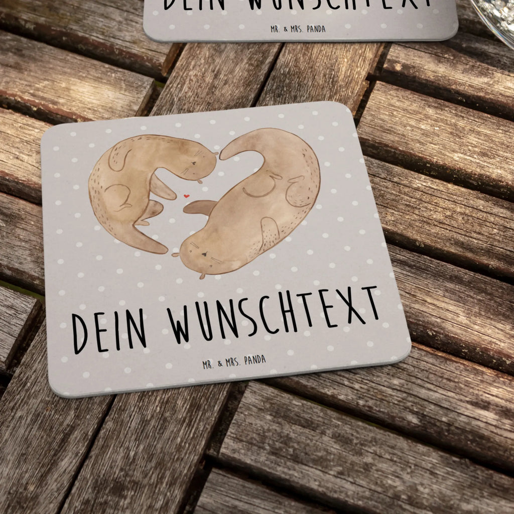 Personalisierter Bierdeckel Otter Herz Personalisierter Bierdeckel, Bierdeckel personalisiert, Tischdeko personalisiert, Bierdeckel mit Namen, Gastgeschenk Hochzeit mit Namen, Otter, Fischotter, Seeotter, Love you, Bessere Hälfte, gemeinsames Leben, Liebesbeweis, Herz, Liebesgeschenk, Verlobung, Hochzeitstag, Jahrestag, Liebe