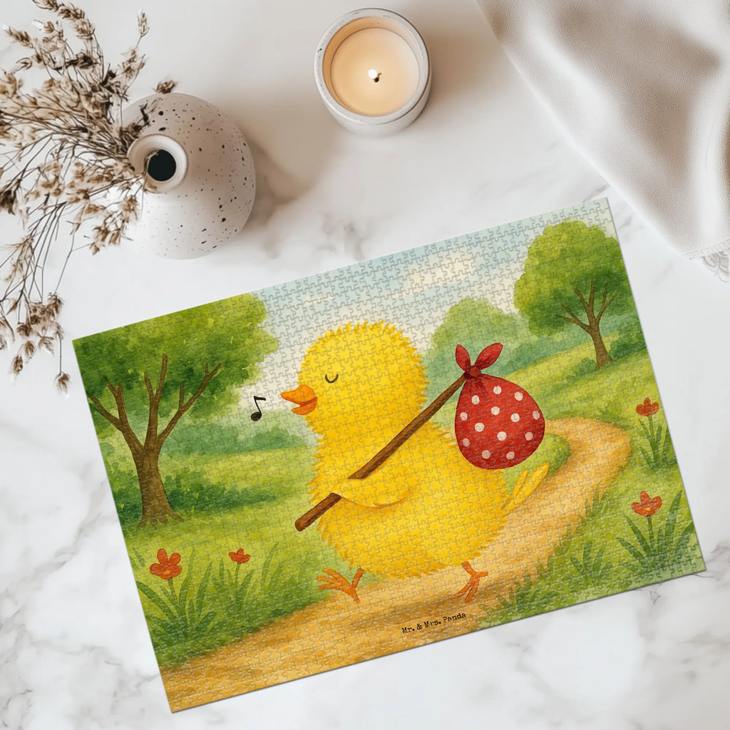 Puzzle chick wander Design Puzzle, Ostern, Osterhase, Ostergeschenke, Osternest, Osterdeko, Geschenke zu Ostern, Ostern Geschenk, Ostergeschenke Kinder, Ostern Kinder, Küken, Osterei, Ostereier, Ei, Frühlingsgefühle, Freude, Grüße, liebe Grüße, Frohe Ostern, Ostergrüße, Flausen, Wunder, Reisen, Weltenbummler, Zeit, Zeitmanagement, Backpacker