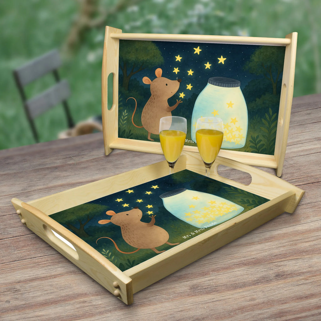 Serviertablett Maus Sterne Design Küchentablett, Serviertablett, Tablett, Dekotablett, Frühstückstablett, Holztablett, Tiermotive, Gute Laune, lustige Sprüche, Tiere, Wunsch, Kindergeburtstag, Schwangerschaft, Taufe, erstes Kind, Geburtstag, Maus, Sterne, Kind, Hoffnung, Geburt, Träume, Taufgeschenk