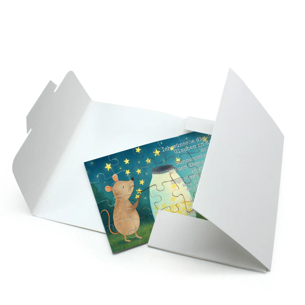 Puzzle Mouse Stars Design Puzzle, Tiermotive, Gute Laune, lustige Sprüche, Tiere, Geburt, Taufgeschenk, Wunsch, erstes Kind, Sterne, Geburtstag, Maus, Kind, Taufe, Träume, Kindergeburtstag, Hoffnung, Schwangerschaft