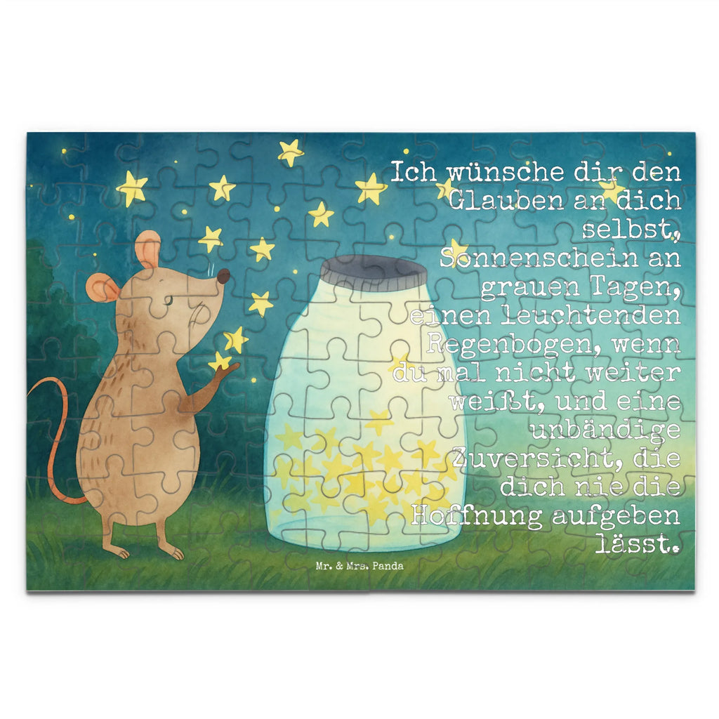 Puzzle Mouse Stars Design Puzzle, Tiermotive, Gute Laune, lustige Sprüche, Tiere, Geburt, Taufgeschenk, Wunsch, erstes Kind, Sterne, Geburtstag, Maus, Kind, Taufe, Träume, Kindergeburtstag, Hoffnung, Schwangerschaft
