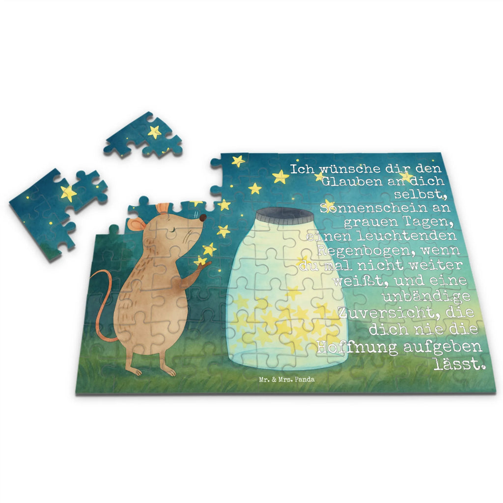 Puzzle Mouse Stars Design Puzzle, Tiermotive, Gute Laune, lustige Sprüche, Tiere, Geburt, Taufgeschenk, Wunsch, erstes Kind, Sterne, Geburtstag, Maus, Kind, Taufe, Träume, Kindergeburtstag, Hoffnung, Schwangerschaft