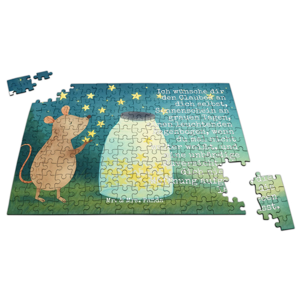 Puzzle Mouse Stars Design Puzzle, Tiermotive, Gute Laune, lustige Sprüche, Tiere, Geburt, Taufgeschenk, Wunsch, erstes Kind, Sterne, Geburtstag, Maus, Kind, Taufe, Träume, Kindergeburtstag, Hoffnung, Schwangerschaft