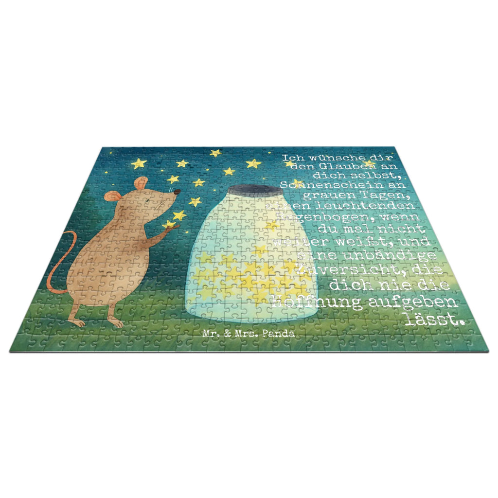 Puzzle Mouse Stars Design Puzzle, Tiermotive, Gute Laune, lustige Sprüche, Tiere, Geburt, Taufgeschenk, Wunsch, erstes Kind, Sterne, Geburtstag, Maus, Kind, Taufe, Träume, Kindergeburtstag, Hoffnung, Schwangerschaft