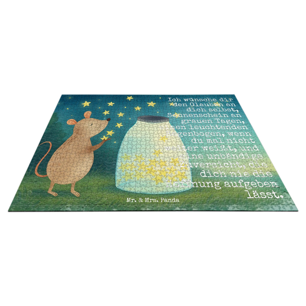 Puzzle Mouse Stars Design Puzzle, Tiermotive, Gute Laune, lustige Sprüche, Tiere, Geburt, Taufgeschenk, Wunsch, erstes Kind, Sterne, Geburtstag, Maus, Kind, Taufe, Träume, Kindergeburtstag, Hoffnung, Schwangerschaft