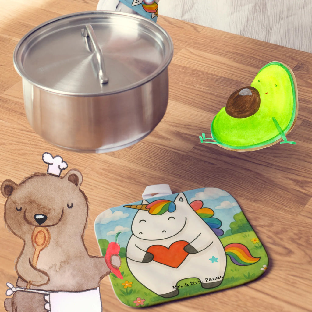 2er Set Topflappen  Einhorn Herz Design Topflappen, Topfuntersetzer, Ofenhandschuh, Topflappen Set, Topflappen lustig, Topflappen mit Spruch, Ofenhandschuhe, Topfhandschuhe, Topfhandschuh, Topflappenset, Topflappen 2er Set, Schöne Topflappen, Einhorn, Einhörner, Einhorn Deko, Unicorn, Herz, schlimm, böse, witzig, lustig, Freundin, anders, bunt