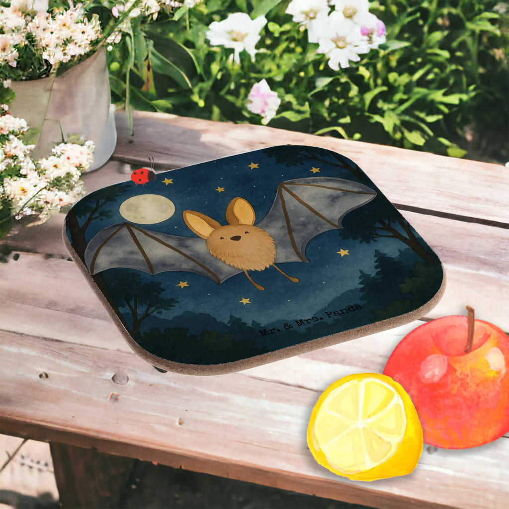 Untersetzer Fledermaus Flügel Design