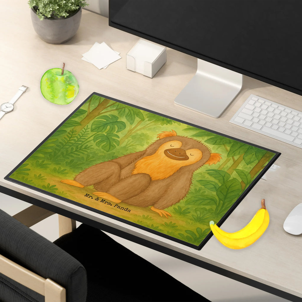 Schreibtischunterlage Affe Design Schreibunterlage, Schreibtischauflage, Bürobedarf, Büroartikel, Schreibwaren, Schreibtisch Unterlagen, Schreibtischunterlage Groß, Afrika, Wildtiere, Affe, Äffchen, Affen, Selbstliebe, Respekt, Motivation, Selbstachtung, Liebe, Selbstbewusstsein, Selfcare