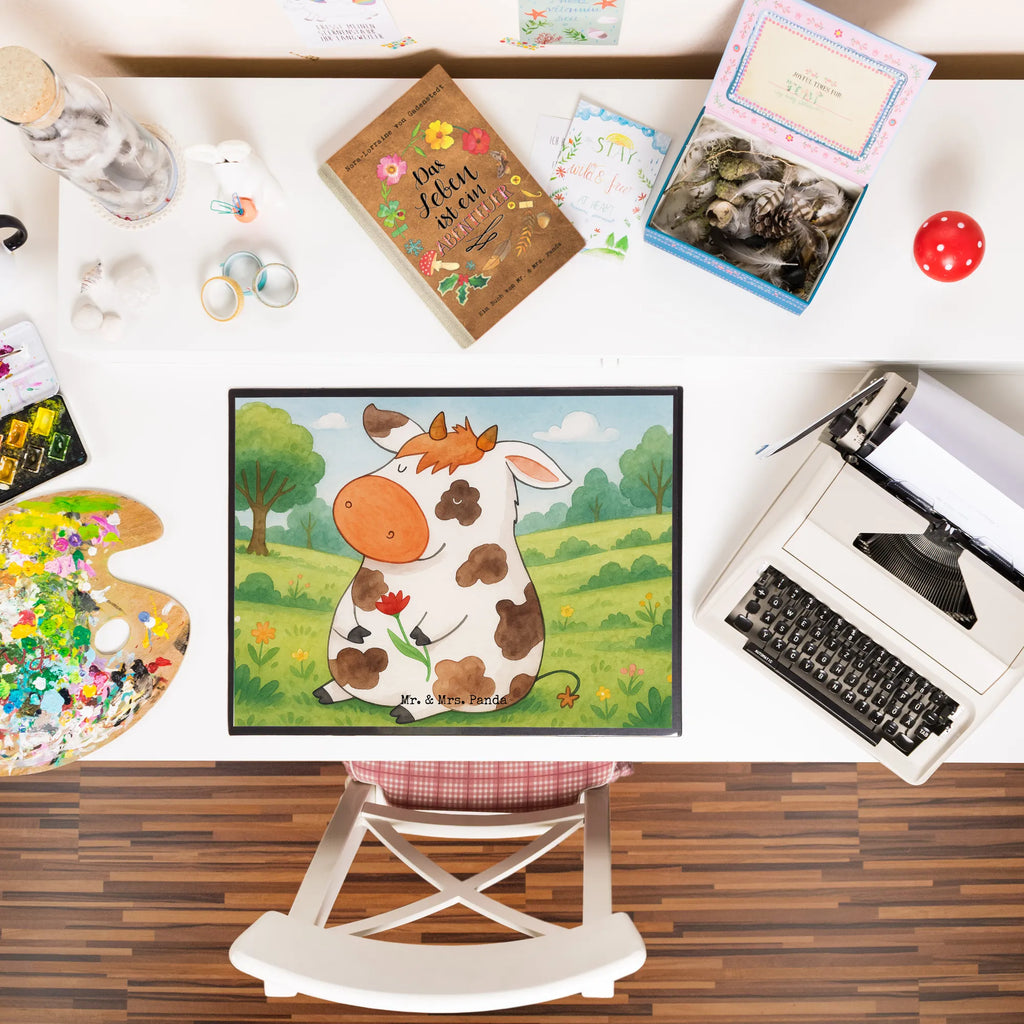 Schreibtischunterlage Kuh Design