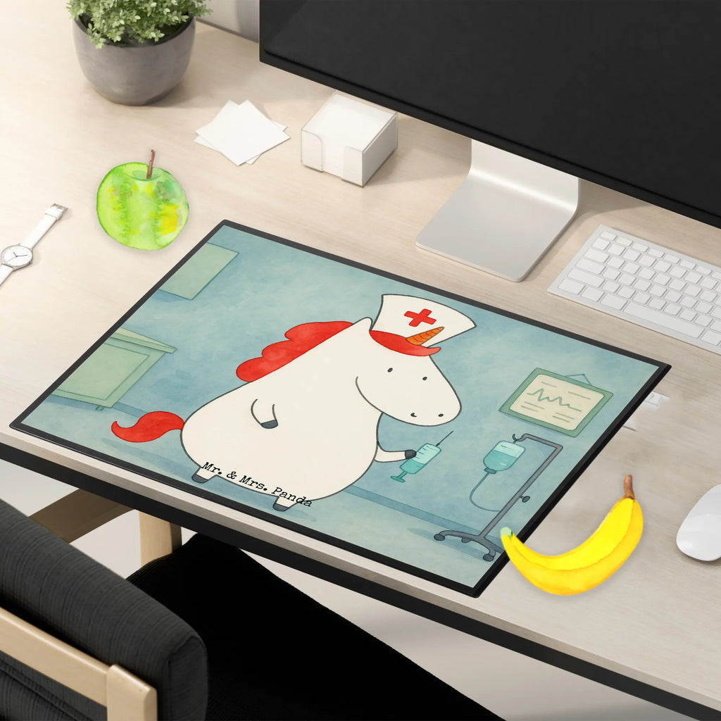 Schreibtischunterlage Einhorn Krankenschwester Design Schreibunterlage, Schreibtischauflage, Bürobedarf, Büroartikel, Schreibwaren, Schreibtisch Unterlagen, Schreibtischunterlage Groß, Einhorn, Einhörner, Einhorn Deko, Unicorn, Krankenschwester Geschenk, Krankenpfleger Geschenk, Krankenpflegerin, Krankenschwester Dankeschön, Krankenhaus, Ärztin Geschenk