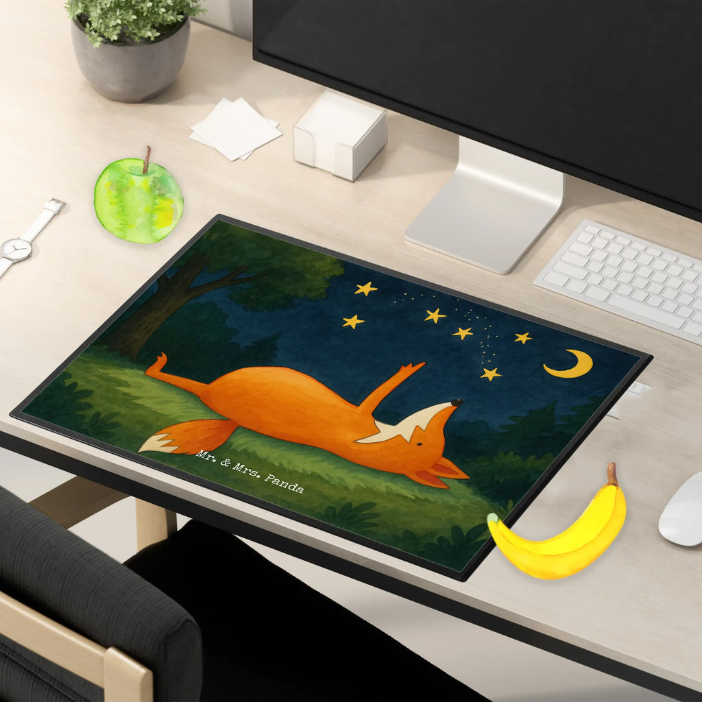 Schreibtischunterlage Fuchs Sterne Design