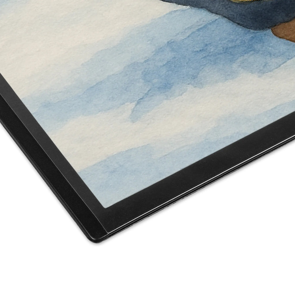 Schreibtischunterlage Pinguin umarmen Design