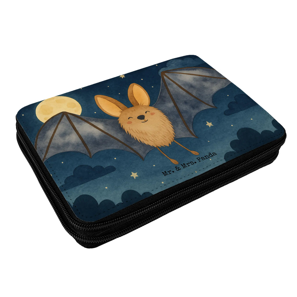 Leather folder bat wing Design Federmappe, Stiftetasche, Stifte Etui, Schule, Einschulung, Geschenk, Kind, Schüler, Schülerin, Stifterolle, Federmäppchen, Motiv, Grundschule, Federmäppchen bedruckt, Büro Stifte Etui, Bestückte Federmappe, Kinder Federmappe, Federmappe Einschulung, Tiermotive, Gute Laune, lustige Sprüche, Tiere