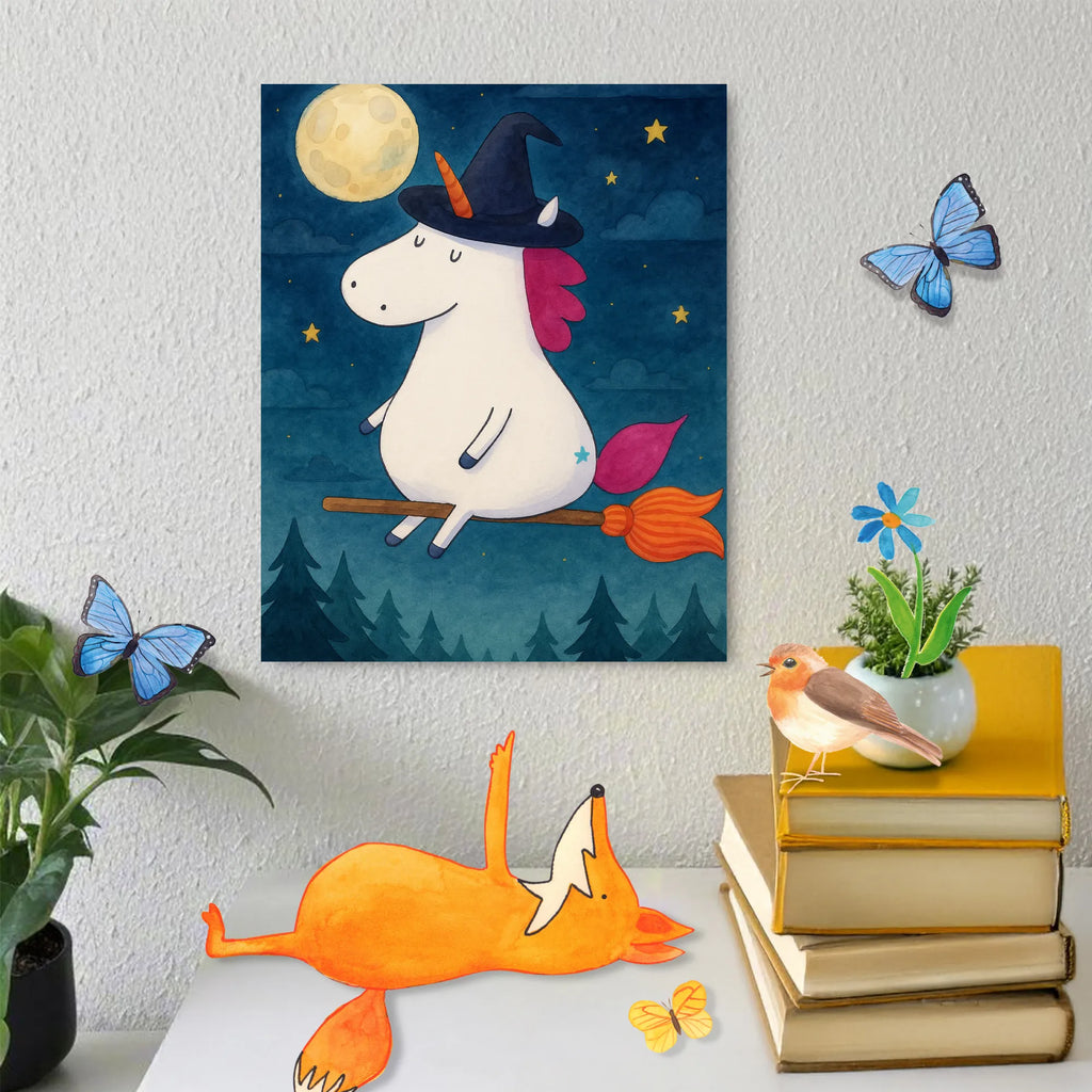 Malen nach Zahlen Einhorn Hexe Design leinwand malset, diy set, kreativ set, malen nach zahlen set, malset, Malen nach Zahlen, zahlenbilder, Unicorn, Einhorn, Einhörner, Einhorn Deko, Freundin, Zicke, Engel, Ehefrau, Teufel, Leben, Verrückte, Hexe, Frau