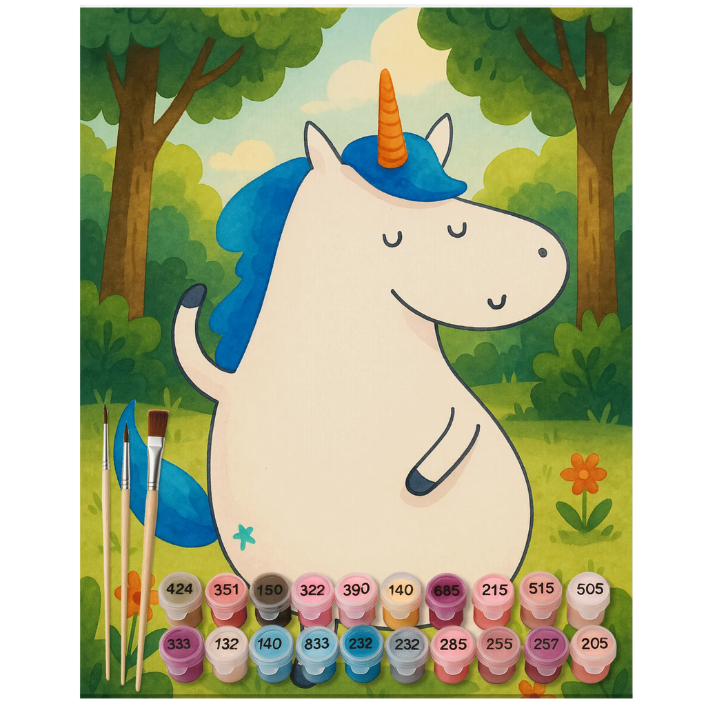 Paint by Numbers unicorn Man Design unicorn, unicorns, pretty, girlfriend gift, family, cool, best, man, girlfriend present, bff, best friend, party