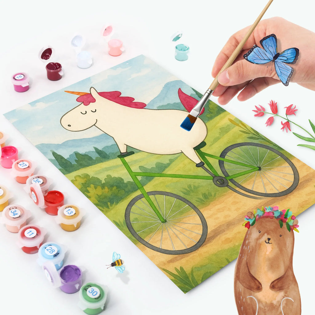 Paint by Numbers unicorn cyclist Design Kreativität, Bastelidee, DIY, Malen, Baseln, Ausmalbild, Malen nach Zahlen, Künstler, Kunstwerk, Einhorn, Einhörner, Einhorn Deko, Unicorn, Kummer, Radfahren, Bike, Konfetti, Liebeskummer, Feenstaub, Rad, Luxusproblem, Radfahrer