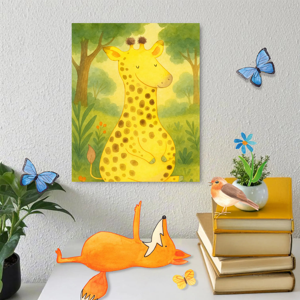 Paint by Numbers giraffe Satisfied Design Baseln, Bastelidee, Malen, Ausmalbild, Künstler, Kunstwerk, Malen nach Zahlen, Kreativität, DIY, Afrika, Wildtiere, Glück, Abenteuer, Giraffe, Zufrieden