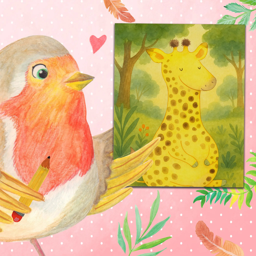 Paint by Numbers giraffe Satisfied Design Baseln, Bastelidee, Malen, Ausmalbild, Künstler, Kunstwerk, Malen nach Zahlen, Kreativität, DIY, Afrika, Wildtiere, Glück, Abenteuer, Giraffe, Zufrieden