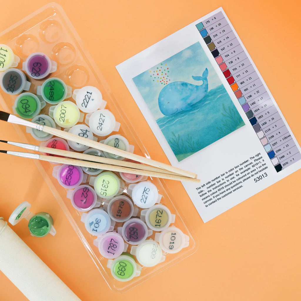 Malen nach Zahlen Wal Konfetti Design Ausmalbild, Kunstwerk, Baseln, Malen, Kreativität, Malen nach Zahlen, Bastelidee, Künstler, DIY, Meerestiere, Meer, Urlaub, Wale, Lebensabschnitt, Wal, Motivation, Diät, Trennung, Geburtstag, Konfetti, Neustart, Neuanfang, Abnehmen