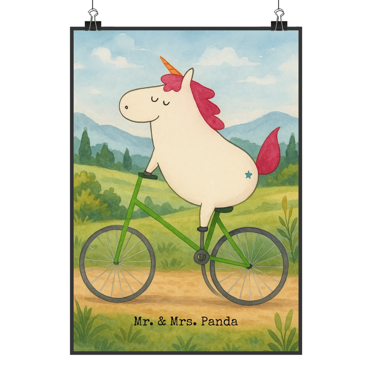 Bild Einhorn Radfahrer Design Deko Bild, Wanddekoration, wandkunst, grafikposter, Deko Poster, Plakat, Wandbild, Kunstdruck, Wandposter, kunstdruck poster, Panda Poster, Posterdruck, wanddeko, Wandschmuck, Mr. & Mrs. Panda Poster, Wanddeko Bild, Bild, wanddruck, typografie poster, kunstposter, Design Poster, drucke, Designposter, Poster, Unicorn, Einhörner, Einhorn, Einhorn Deko, Kummer, Konfetti, Feenstaub, Radfahrer, Bike, Liebeskummer, Radfahren, Luxusproblem, Rad