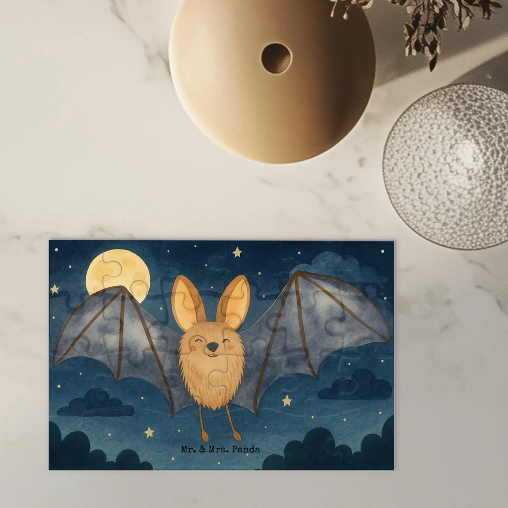 Puzzle Fledermaus Flügel Design Puzzle, Tiermotive, Gute Laune, lustige Sprüche, Tiere