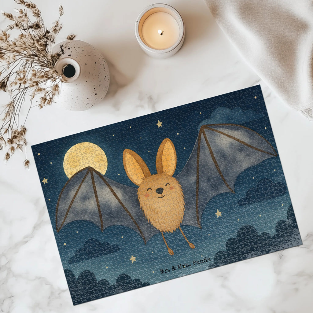 Puzzle Fledermaus Flügel Design Puzzle, Tiermotive, Gute Laune, lustige Sprüche, Tiere