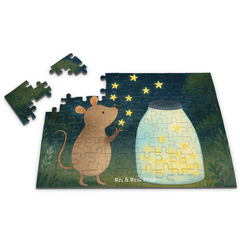 Puzzle Mouse Stars Design Puzzle, Tiermotive, Gute Laune, lustige Sprüche, Tiere, Geburt, Taufgeschenk, Wunsch, erstes Kind, Sterne, Geburtstag, Maus, Kind, Taufe, Träume, Kindergeburtstag, Hoffnung, Schwangerschaft