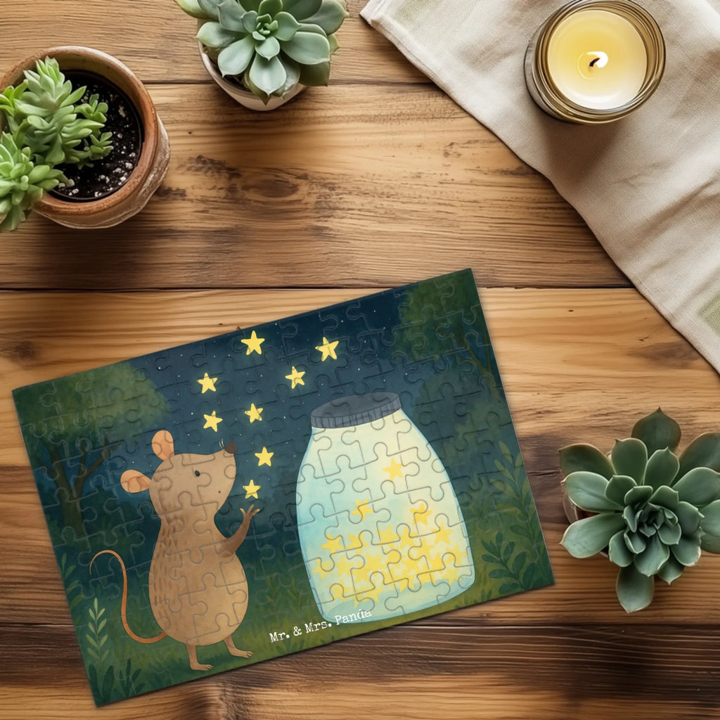 Puzzle Mouse Stars Design Puzzle, Tiermotive, Gute Laune, lustige Sprüche, Tiere, Geburt, Taufgeschenk, Wunsch, erstes Kind, Sterne, Geburtstag, Maus, Kind, Taufe, Träume, Kindergeburtstag, Hoffnung, Schwangerschaft