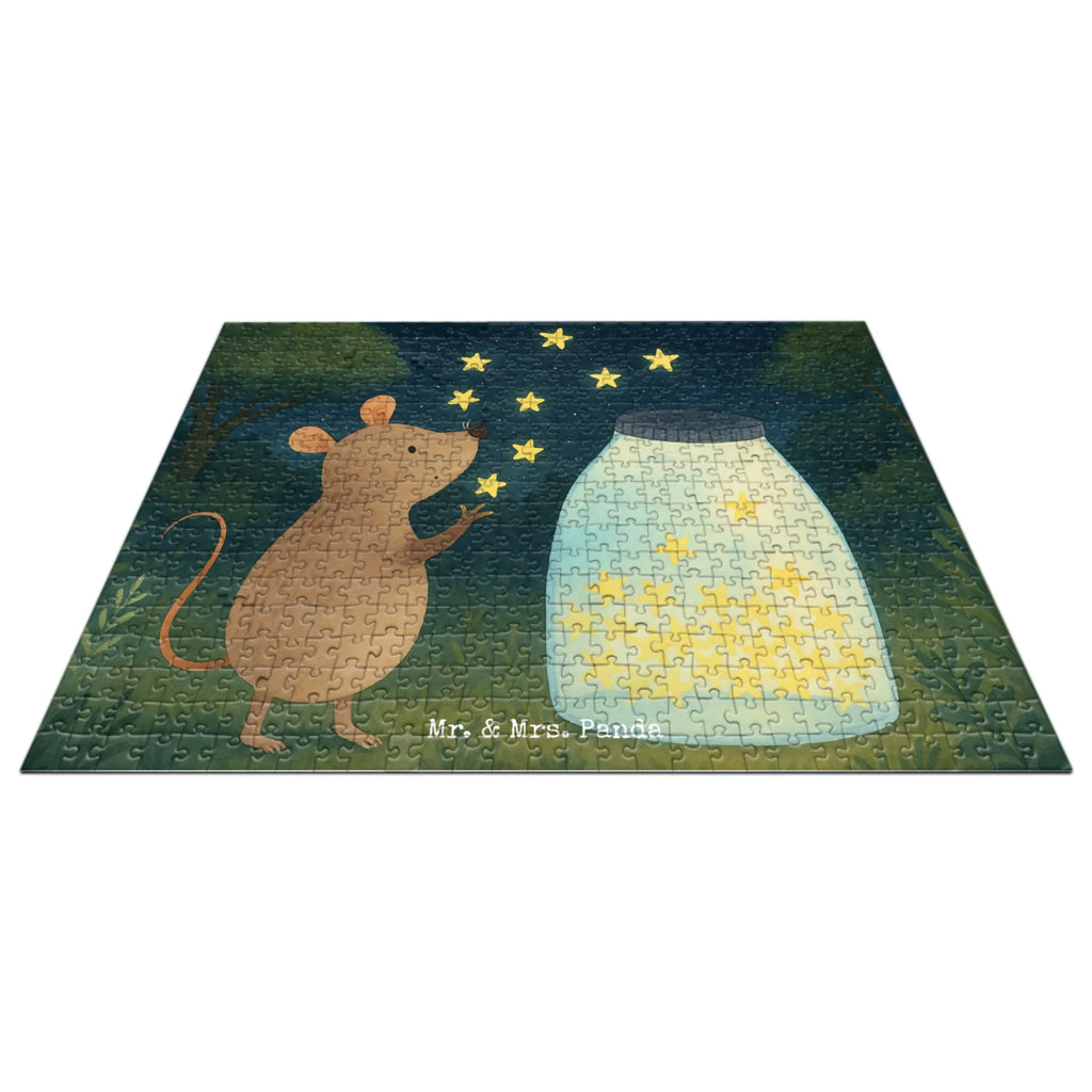 Puzzle Mouse Stars Design Puzzle, Tiermotive, Gute Laune, lustige Sprüche, Tiere, Geburt, Taufgeschenk, Wunsch, erstes Kind, Sterne, Geburtstag, Maus, Kind, Taufe, Träume, Kindergeburtstag, Hoffnung, Schwangerschaft