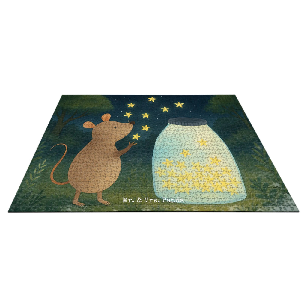Puzzle Mouse Stars Design Puzzle, Tiermotive, Gute Laune, lustige Sprüche, Tiere, Geburt, Taufgeschenk, Wunsch, erstes Kind, Sterne, Geburtstag, Maus, Kind, Taufe, Träume, Kindergeburtstag, Hoffnung, Schwangerschaft