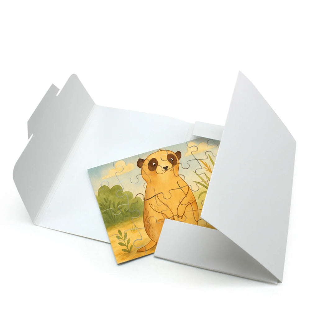Puzzle Meerkat Design Puzzle, Afrika, Wildtiere, Erdmännchen, Reisen, Spruch, Weltreise, Afrikareise, Roadtrip, Traveling