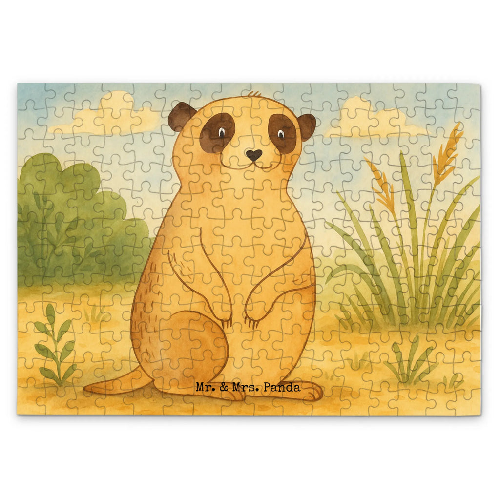 Puzzle Meerkat Design Puzzle, Afrika, Wildtiere, Erdmännchen, Reisen, Spruch, Weltreise, Afrikareise, Roadtrip, Traveling