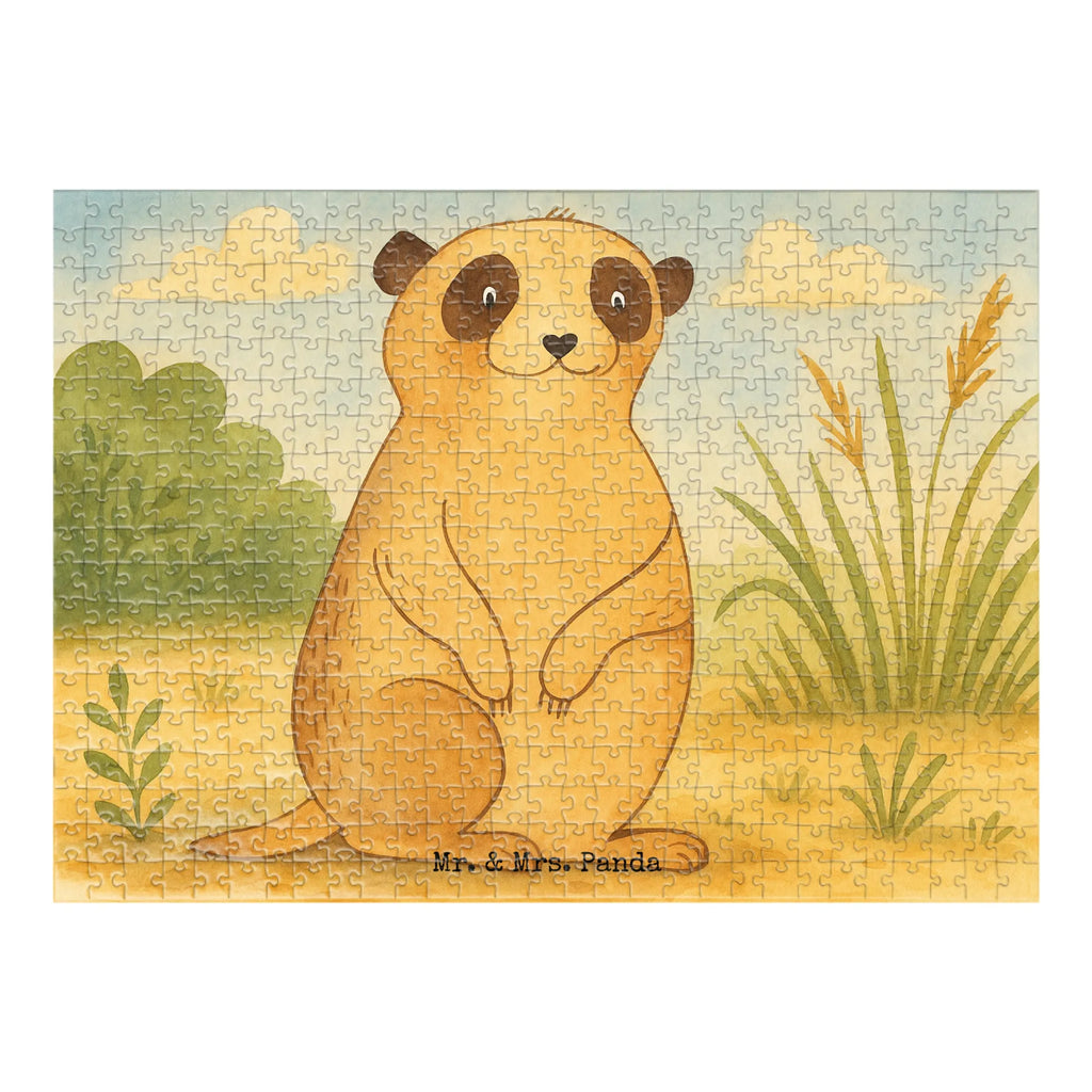 Puzzle Meerkat Design Puzzle, Afrika, Wildtiere, Erdmännchen, Reisen, Spruch, Weltreise, Afrikareise, Roadtrip, Traveling