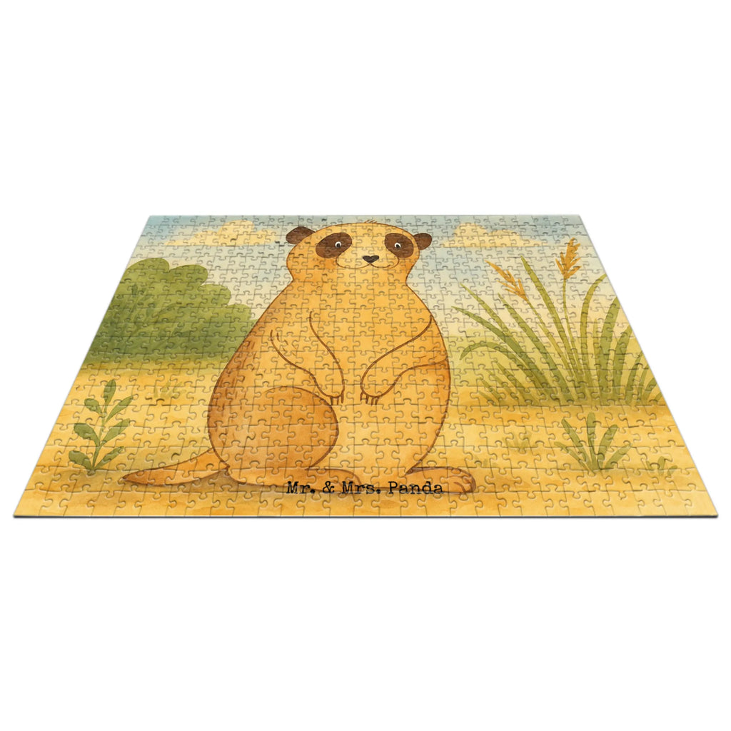 Puzzle Meerkat Design Puzzle, Afrika, Wildtiere, Erdmännchen, Reisen, Spruch, Weltreise, Afrikareise, Roadtrip, Traveling