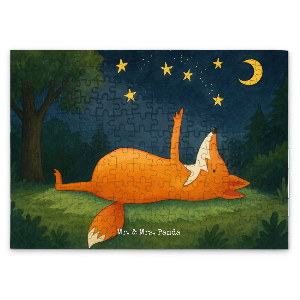 Puzzle Fox Stars Design Puzzle, Fuchs, Füchse, tröstende Worte, Spruch positiv, Spruch schön, Romantik, Always Look on the Bright Side of Life