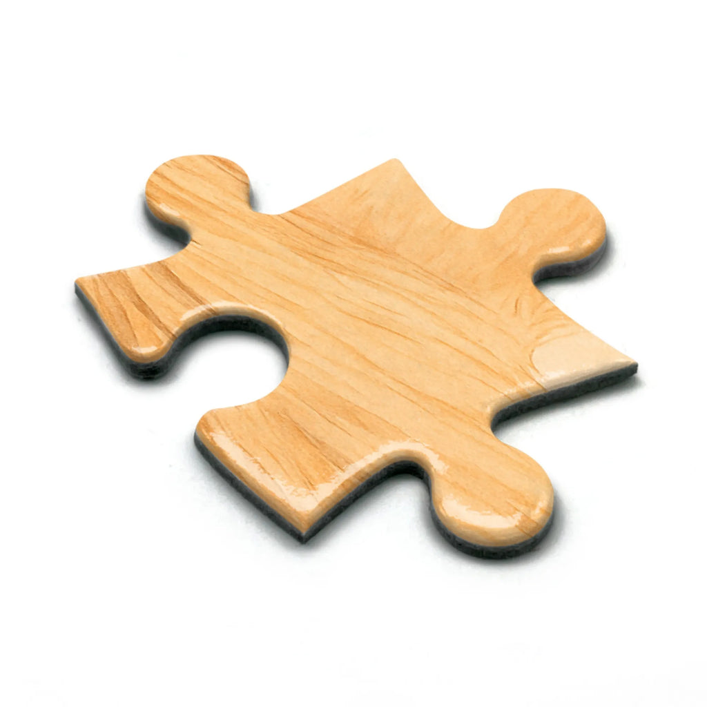 Puzzle Wüstenfuchs Blumen Design Puzzle, Afrika, Wildtiere, Wüstenfuchs, Wüste, Blumen, Blumenkranz, Glücklich