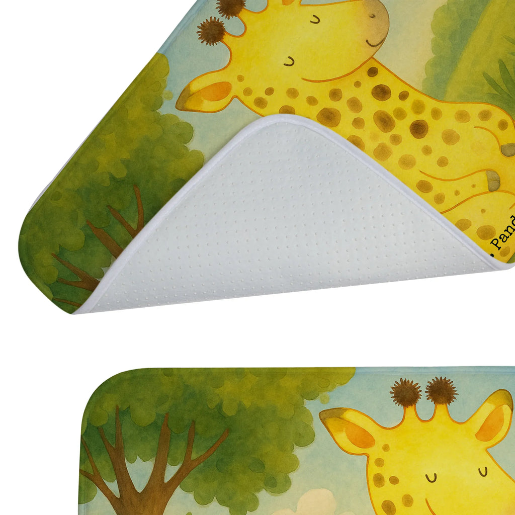 Bath mat giraffe Satisfied Design Badematte, Badteppich, Duschvorleger, Badezimmerteppich, Badezimmermatte, Badvorleger, Duschmatte, Duschteppich, Badteppiche, Badgarnitur, Badematten, Teppich Badezimmer, Badezimmermatten, Afrika, Wildtiere, Giraffe, Zufrieden, Glück, Abenteuer