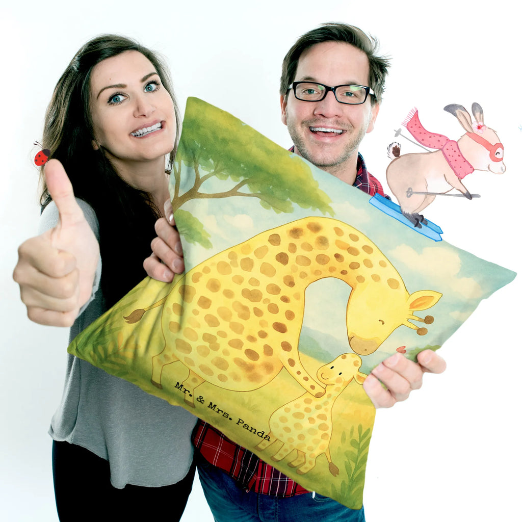 Cushion giraffe child Design Kissenhülle, Kopfkissen, Sofakissen, Dekokissen, Motivkissen, sofakissen, sitzkissen, Kissen, Kissenbezüge, Kissenbezug 40x40, Kissen 40x40, Kissenhülle 40x40, Zierkissen, Couchkissen, Dekokissen Sofa, Sofakissen 40x40, Dekokissen 40x40, Kopfkissen 40x40, Kissen 40x40 Waschbar, Afrika, Wildtiere, Giraffe, Kind, Mutter, Mama, Tochter, Sohn, Lieblingsmensch