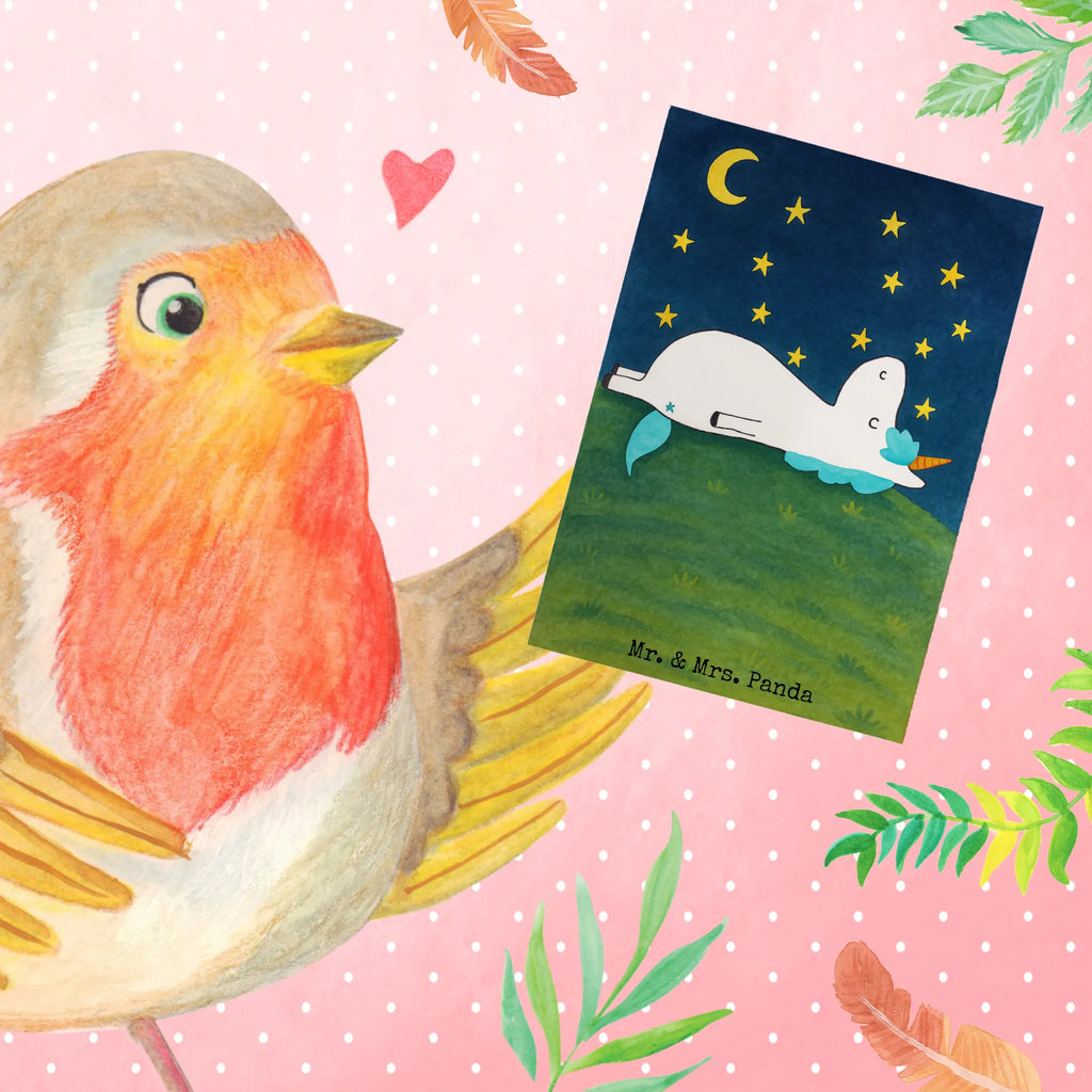 Greetings card unicorn starry sky Design Grußkarte, Klappkarte, Einladungskarte, Glückwunschkarte, Hochzeitskarte, Geburtstagskarte, Karte, Ansichtskarten, Einhorn, Einhörner, Einhorn Deko, Unicorn, Sterne, Dachschaden, Verrückt, Sternenhimmel
