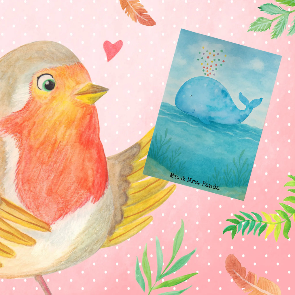 Grußkarte Wal Konfetti Design Grußkarte, Klappkarte, Einladungskarte, Glückwunschkarte, Hochzeitskarte, Geburtstagskarte, Karte, Ansichtskarten, Meerestiere, Meer, Urlaub, Wal, Konfetti, Wale, Motivation, Neuanfang, Trennung, Diät, Abnehmen, Neustart, Lebensabschnitt, Geburtstag