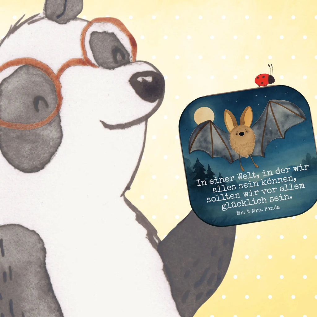 Untersetzer Fledermaus Flügel Design