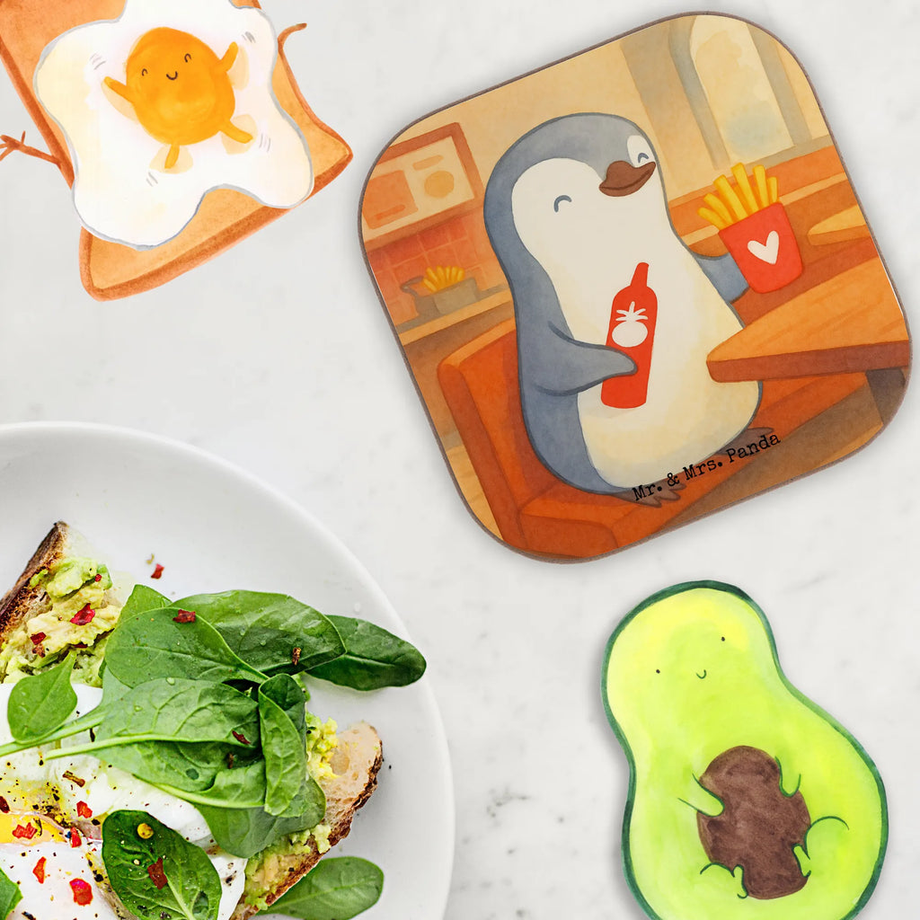 Square coaster penguin French fries Design Untersetzer, Bierdeckel, Glasuntersetzer, Untersetzer Gläser, Getränkeuntersetzer, Untersetzer aus Holz, Untersetzer für Gläser, Korkuntersetzer, Untersetzer Holz, Holzuntersetzer, Tassen Untersetzer, Untersetzer Design, Liebe, Partner, Freund, Freundin, Ehemann, Ehefrau, Heiraten, Verlobung, Heiratsantrag, Liebesgeschenk, Jahrestag, Hocheitstag, Valentinstag, Geschenk für Frauen, Hochzeitstag, Mitbringsel, Geschenk für Freundin, Geschenk für Partner, Liebesbeweis, für Männer, für Ehemann