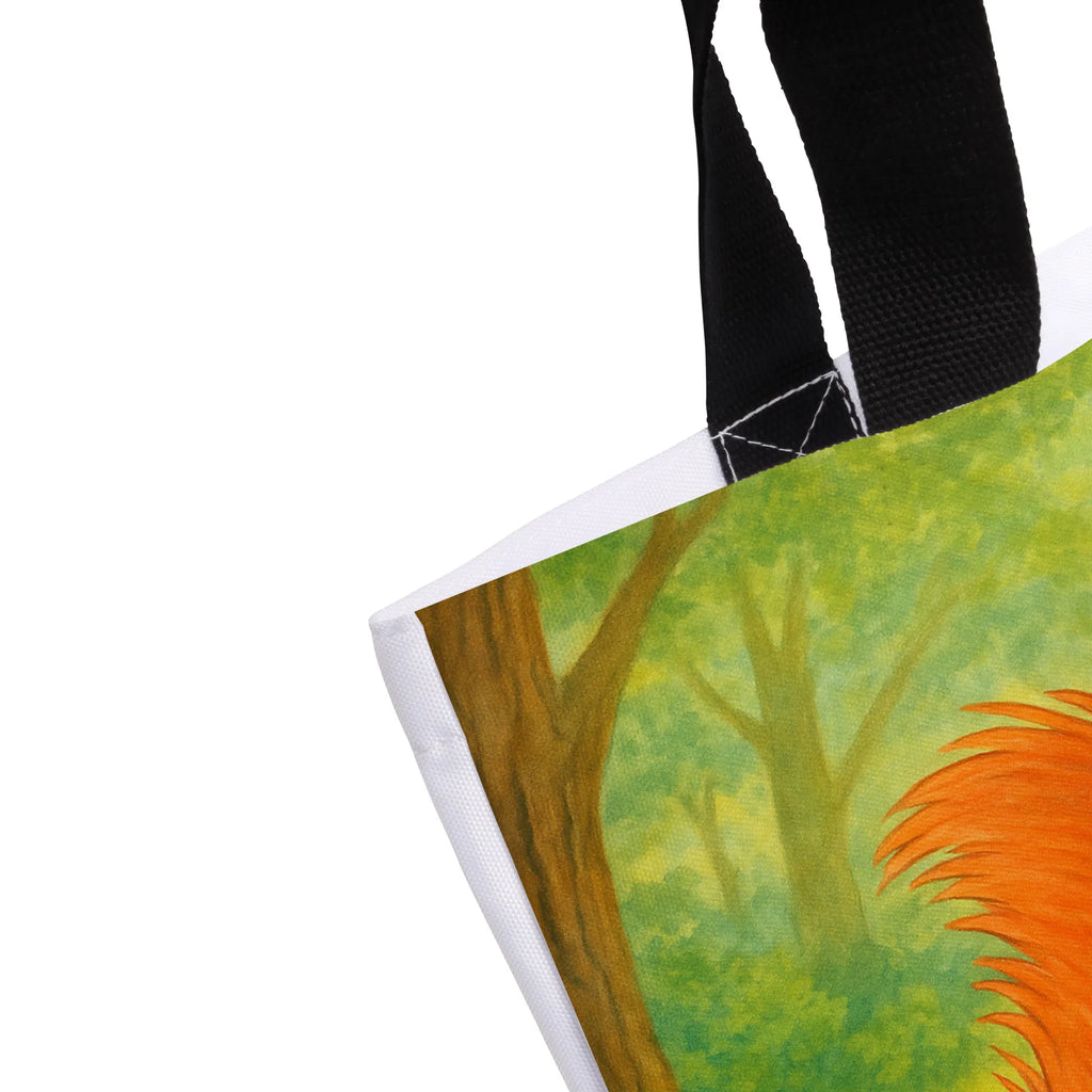 Shopper Eichhörnchen Blume Design Beutel, Einkaufstasche, Tasche, Strandtasche, Einkaufsbeutel, Shopper, Schultasche, Freizeittasche, Tragebeutel, Schulbeutel, Alltagstasche, Tiermotive, Gute Laune, lustige Sprüche, Tiere, Eichhörnchen, Eichhorn, Spruch positiv, Lachen, Spaß, Motivation Sprüche, Motivation Bilder, glücklich Spruch, Spruch Deko